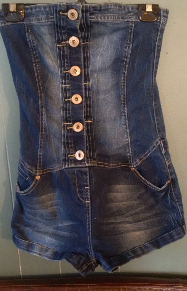 Parisian play suit denim romper